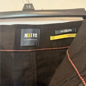 Maeve Black Ankle Pants